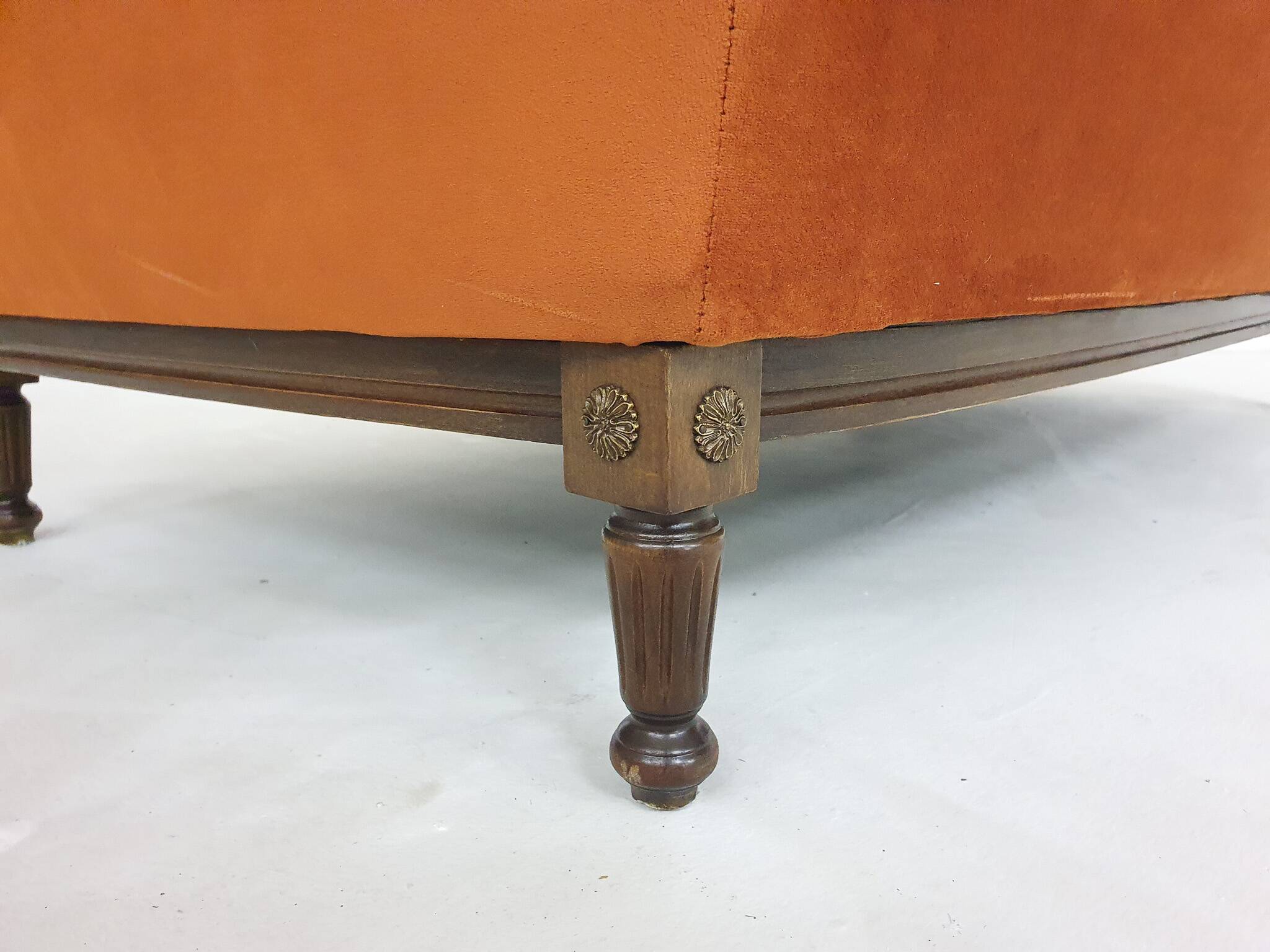 Art deco 2-seater sofa, The Netherlands 1940's