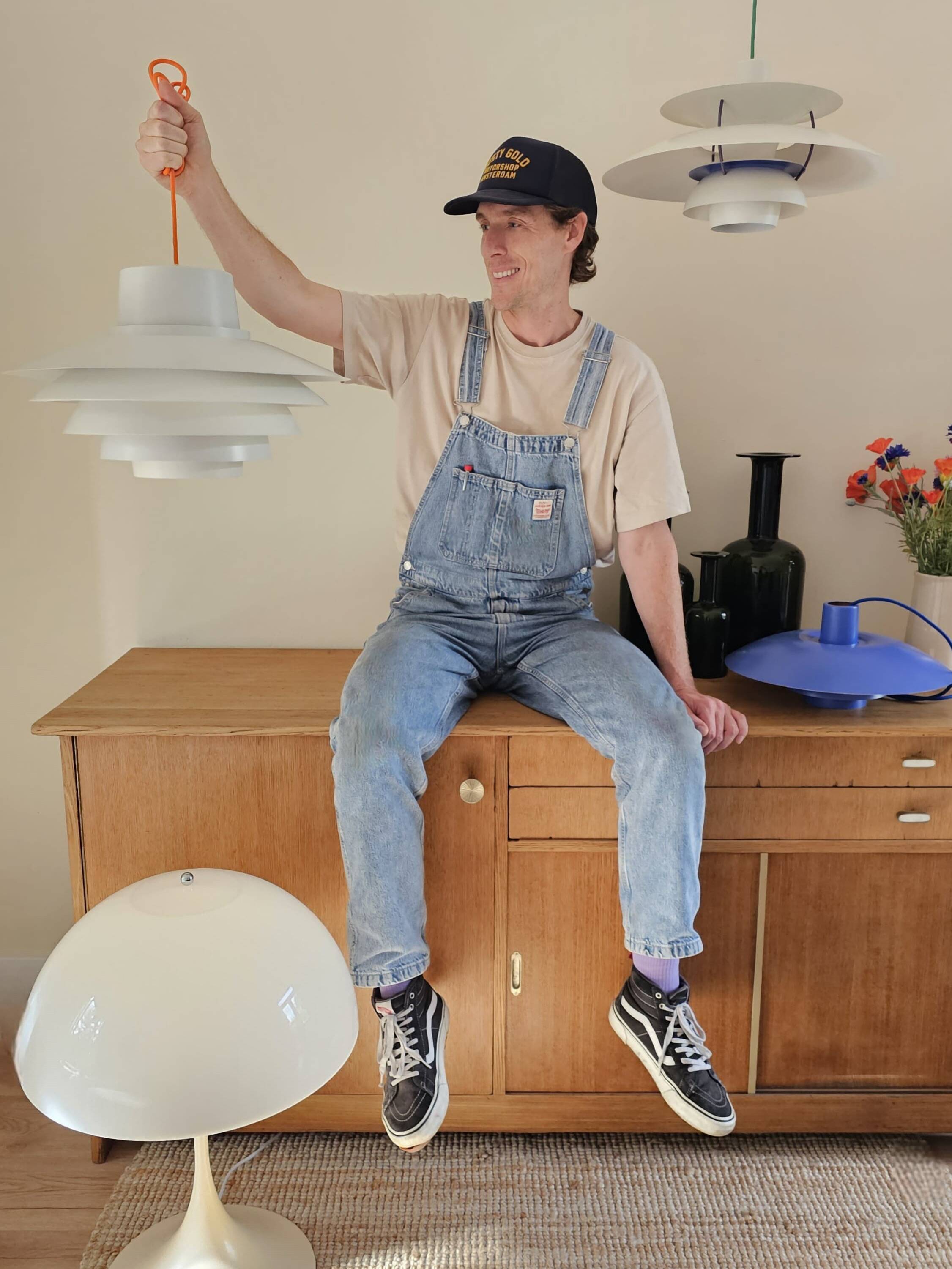 Vintage Semi Suspension (60cm) - Fog & Mørup - Danish lamp design