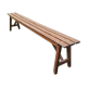 Old wooden bench vintage country