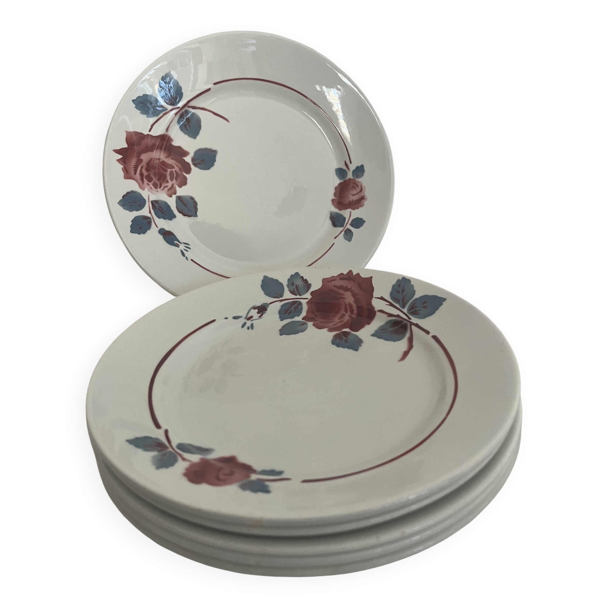 6 flat plates model "Monique" - Badonviller