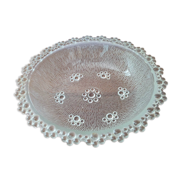 Masserini Barocco glass salad bowl
