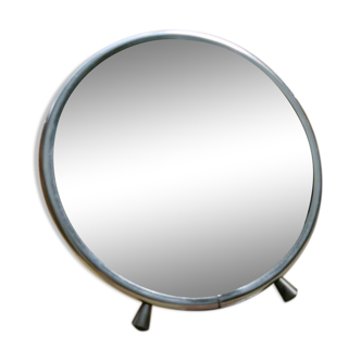 Miroir de barbier rond grossissant