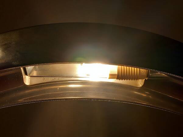 Lampe massive de Belgique Berio