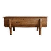 Pétrin ancien en bois massif