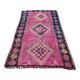 Tapis Herki kurde vintage, 142 x 80 cm