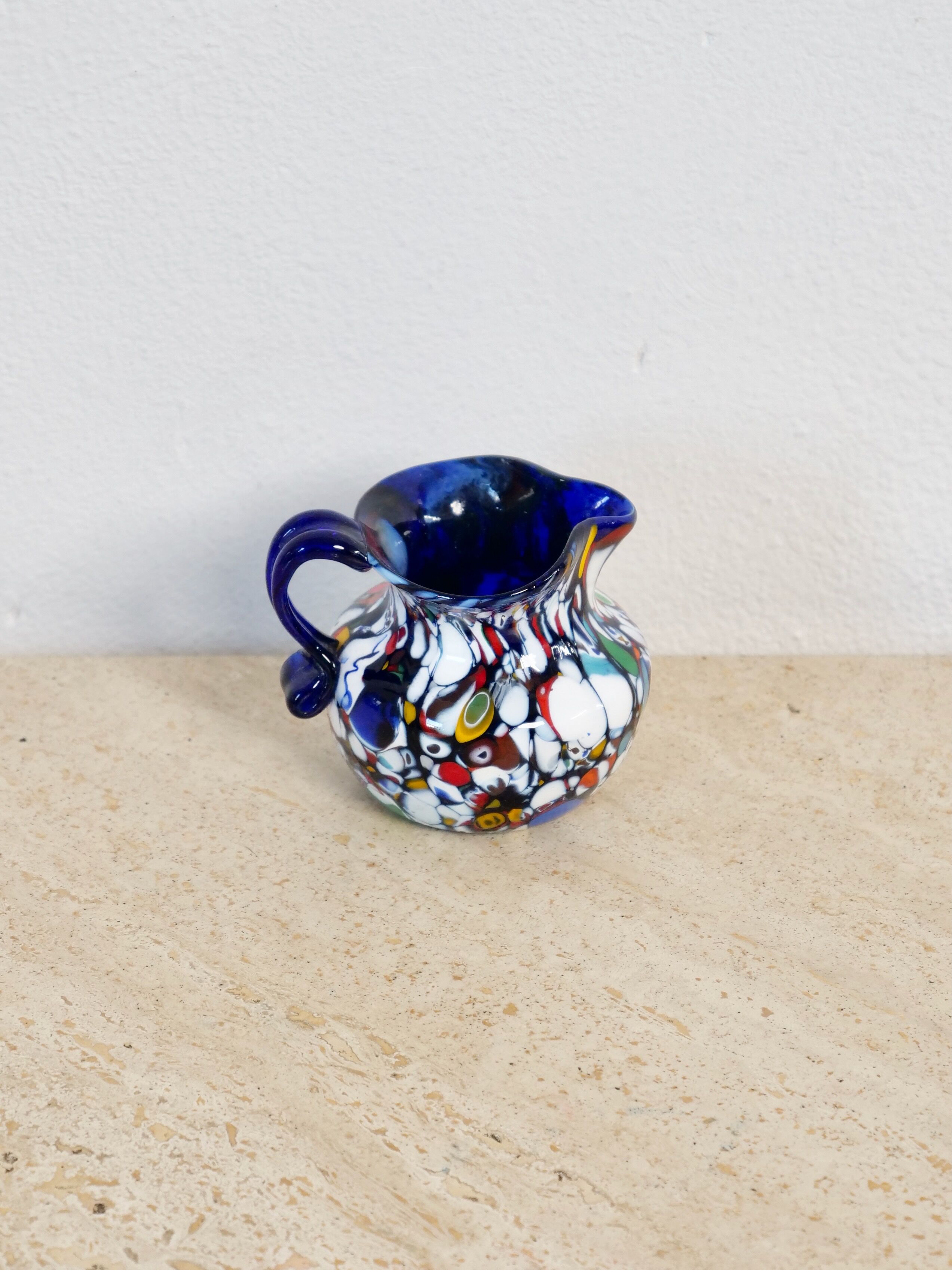 Glass pitcher of Murano Fratelli Toso