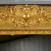 Important Gilded Mirror, Louis XIV style – Mid 19th century