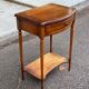 Louis XVI shelf in light solid wood with drawer from the 20th century