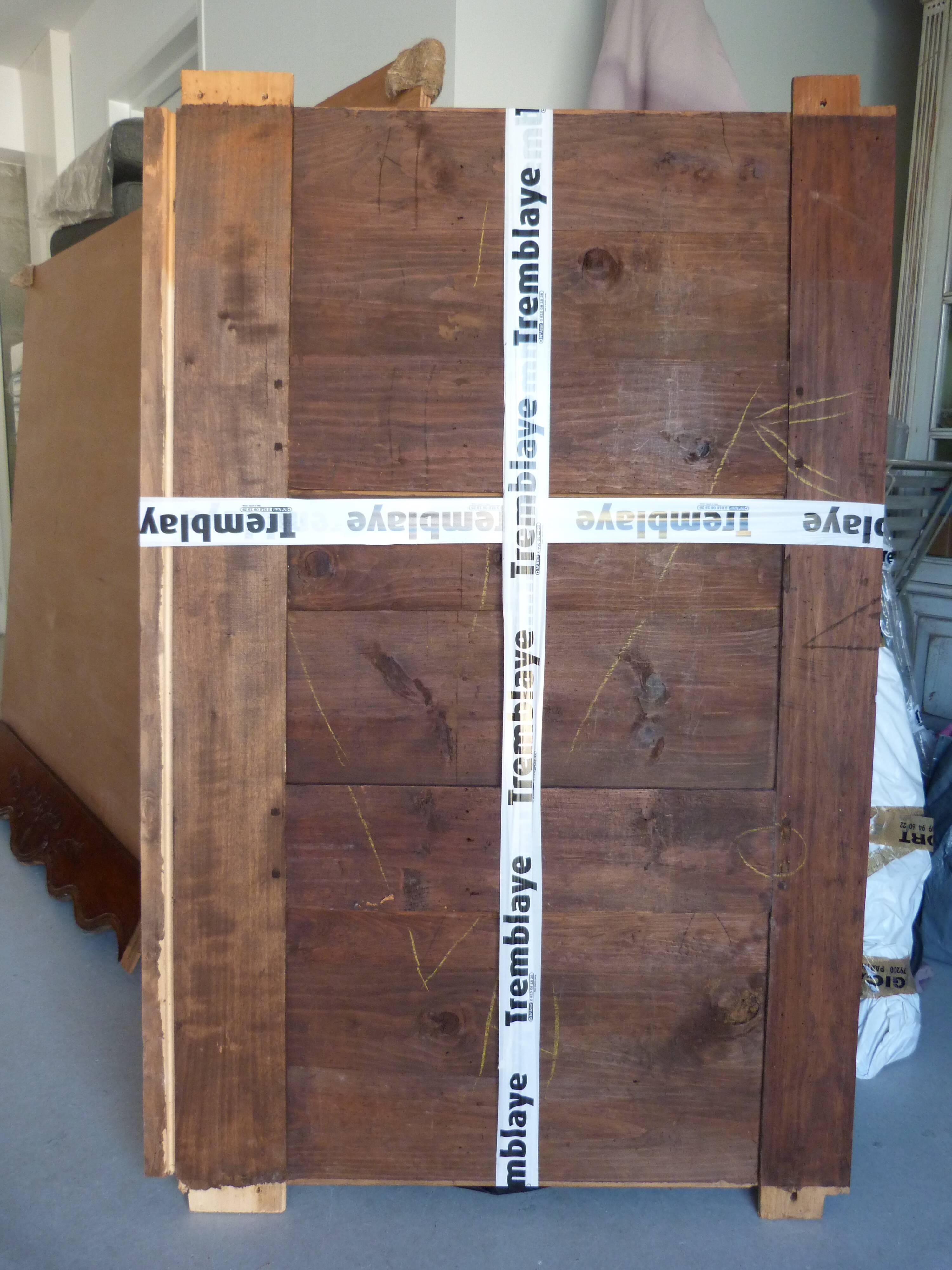 Armoire normande en merisier