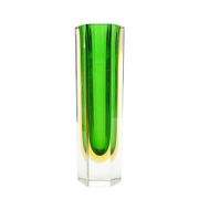 Murano Sommerso vase, mid-century modern, glass, designed by F. Poli, Italy, 1950s