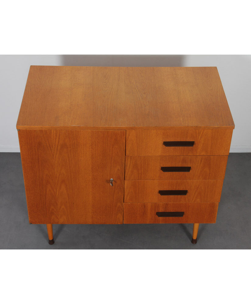 Vintage wooden dresser by UP Zavody in 1970