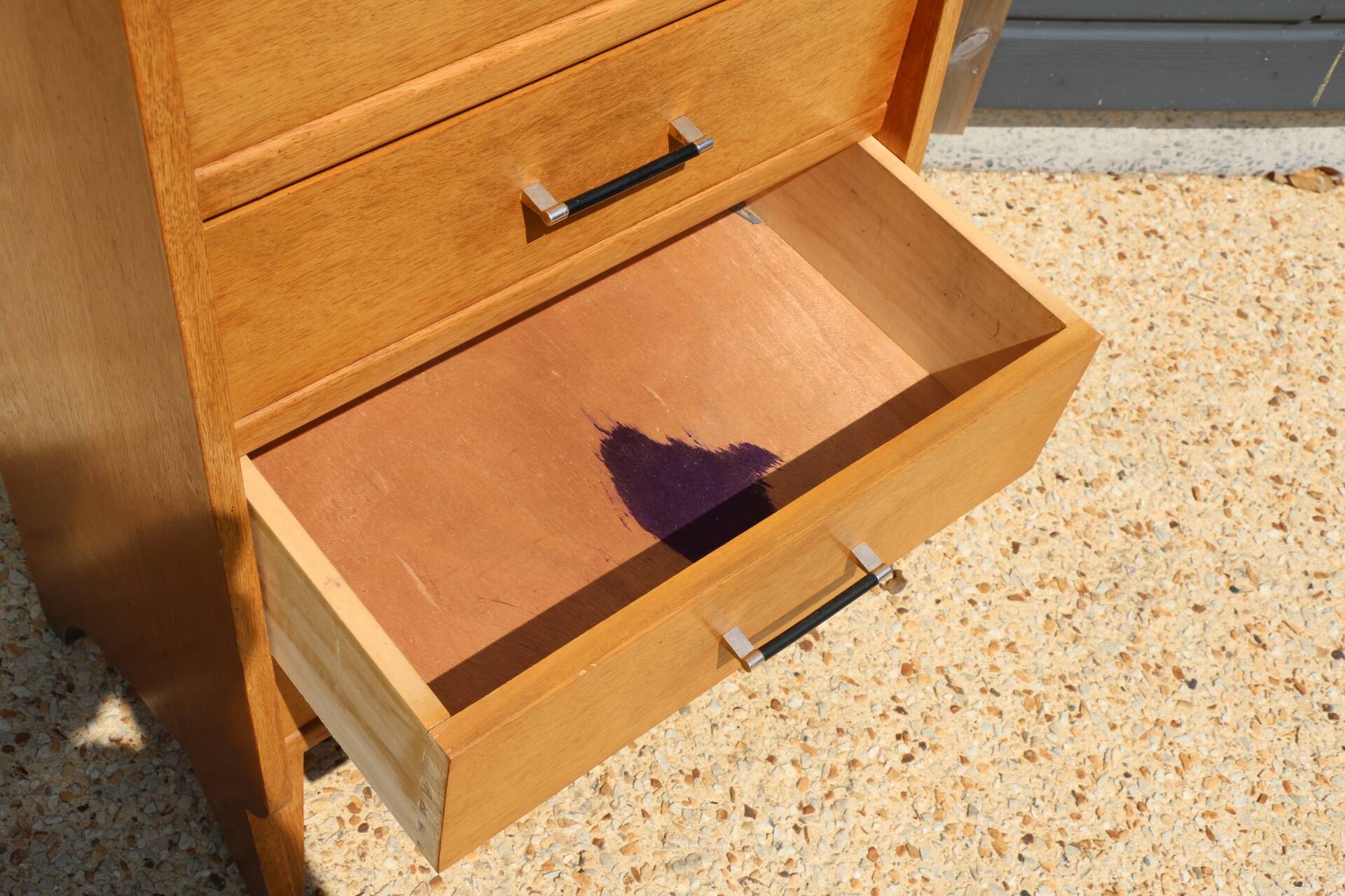 Chiffonnier 4 tiroirs années 60