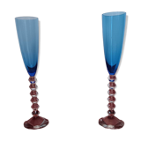 Baccarat champagne flutes