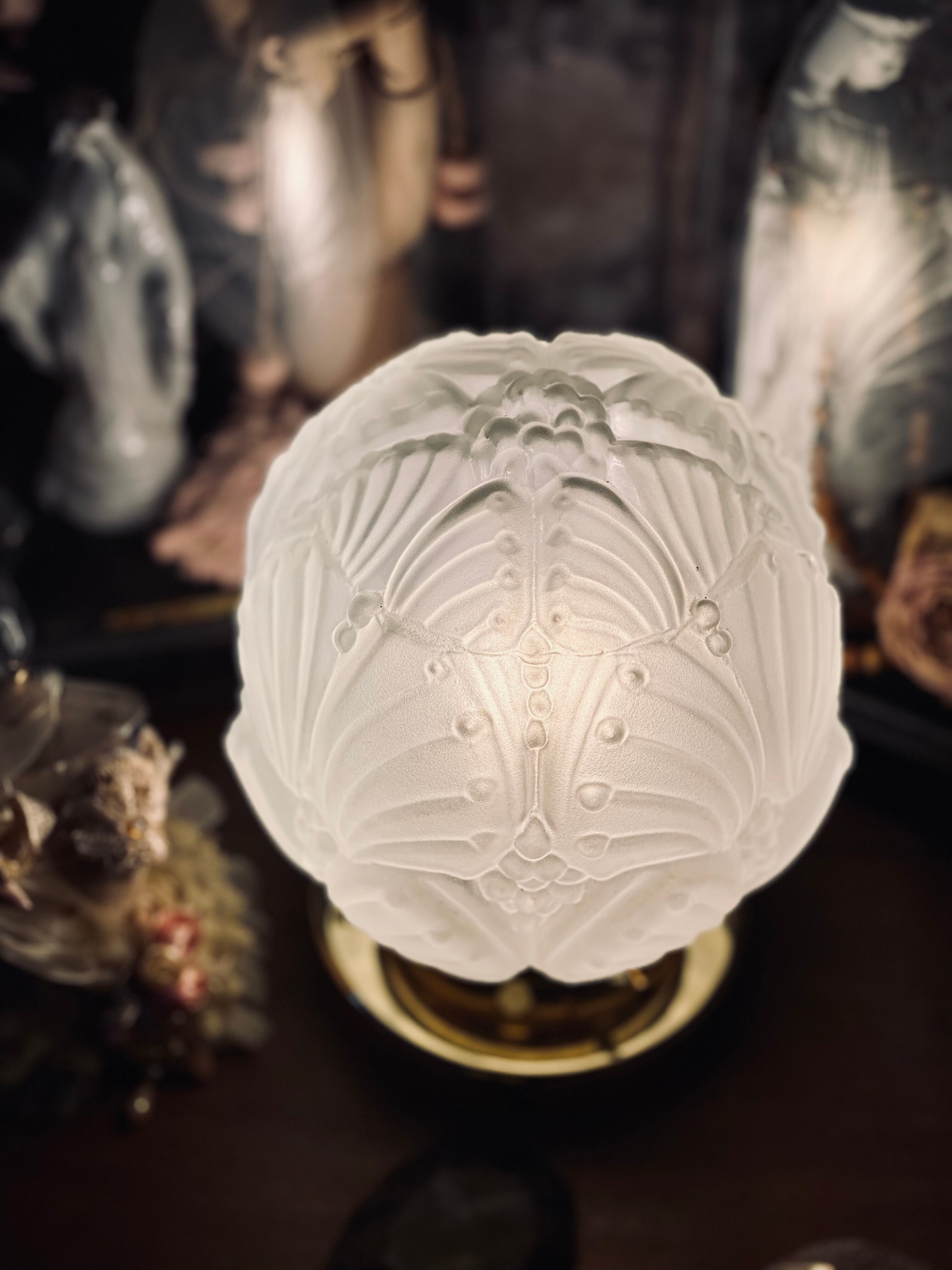 Lampe art deco