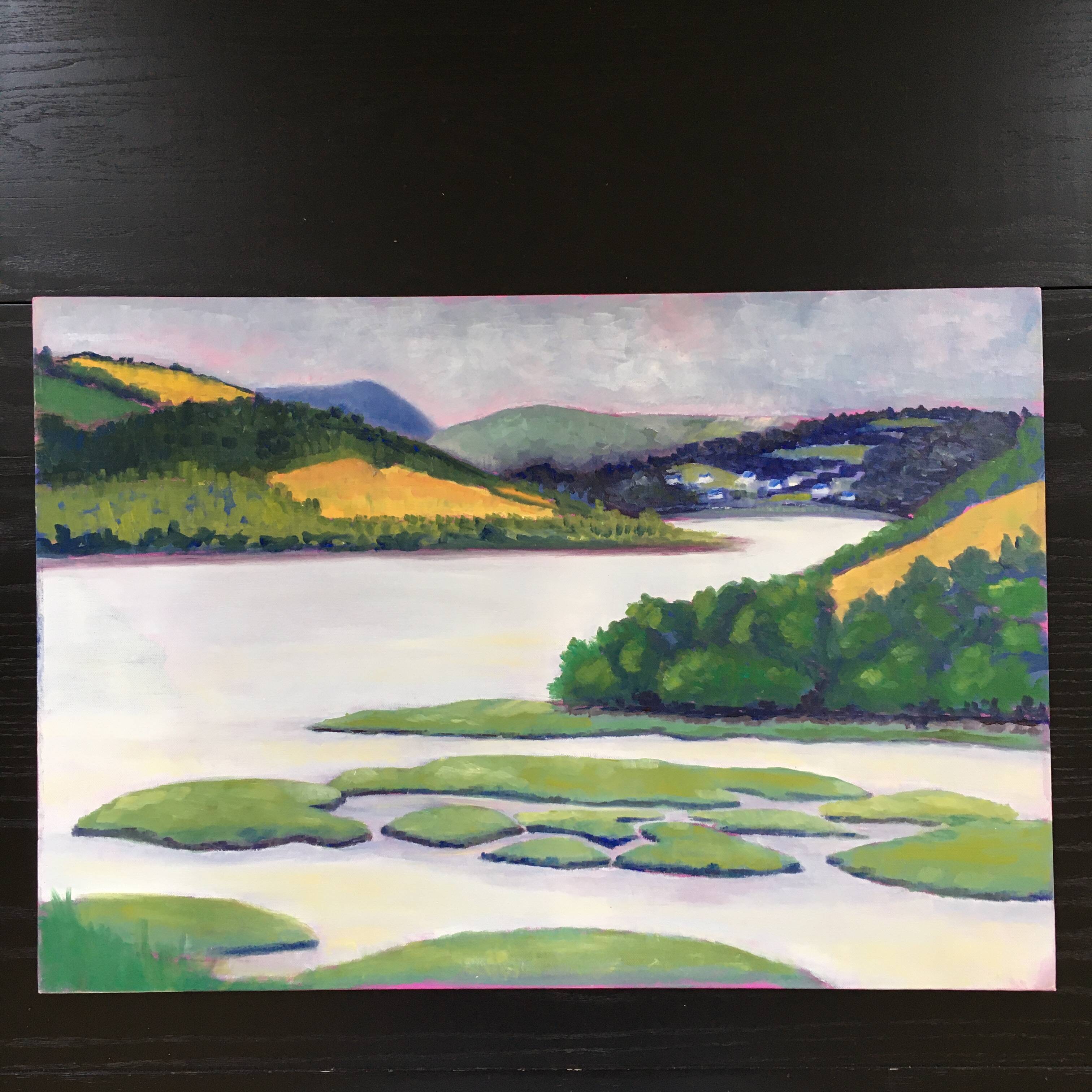 Painting Breton abers