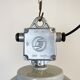 Vintage Industrial Aluminium Lamp with Milk Glass, 1970s