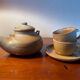 Montgolfier stoneware teapot set
