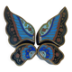 Ancienne boîte papillon chinoise en cloisonné puzzle – Émail
