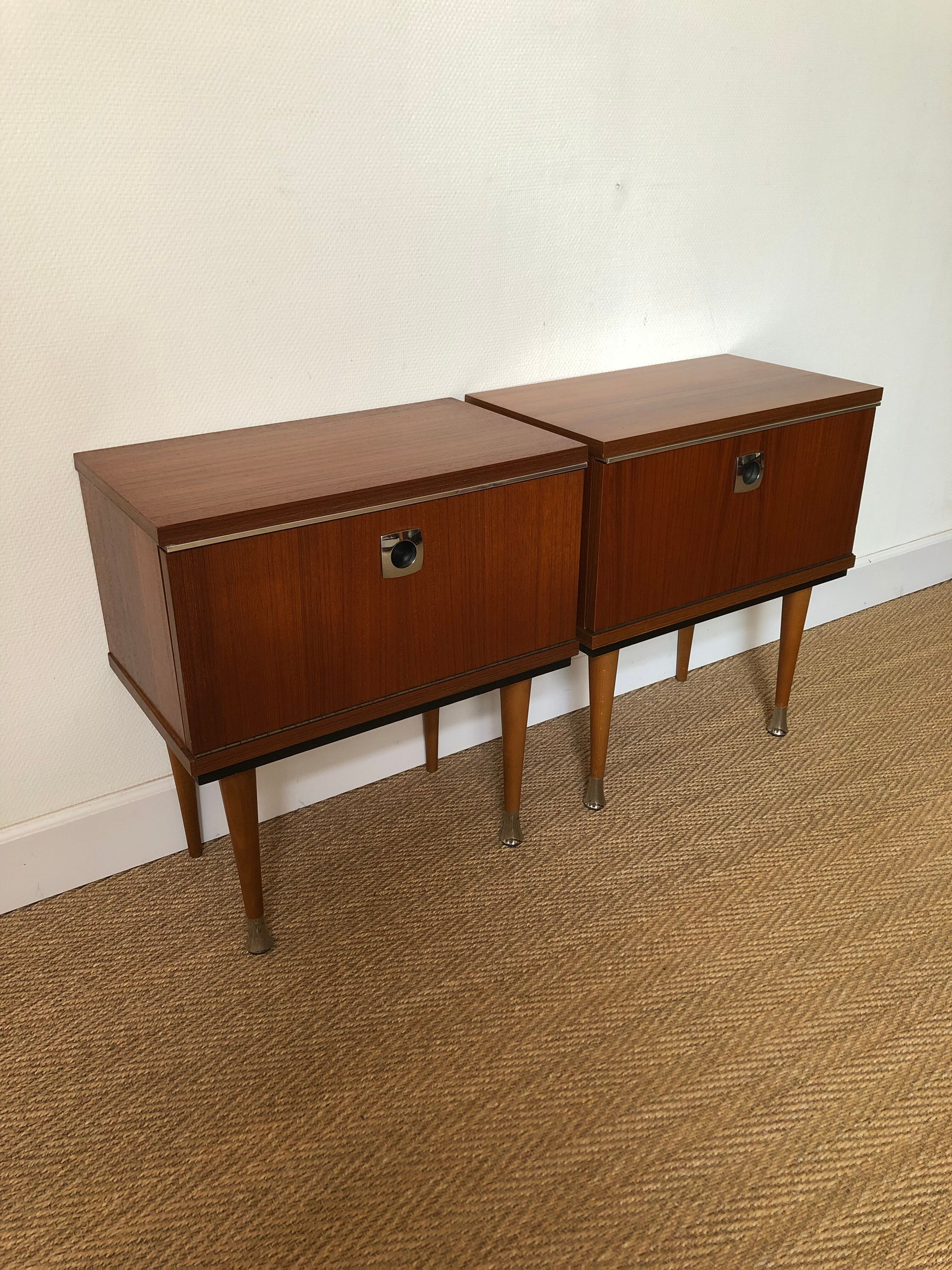 Pair of bedside tables