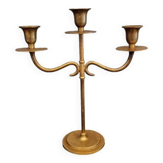 Brass candlestick 3 branches