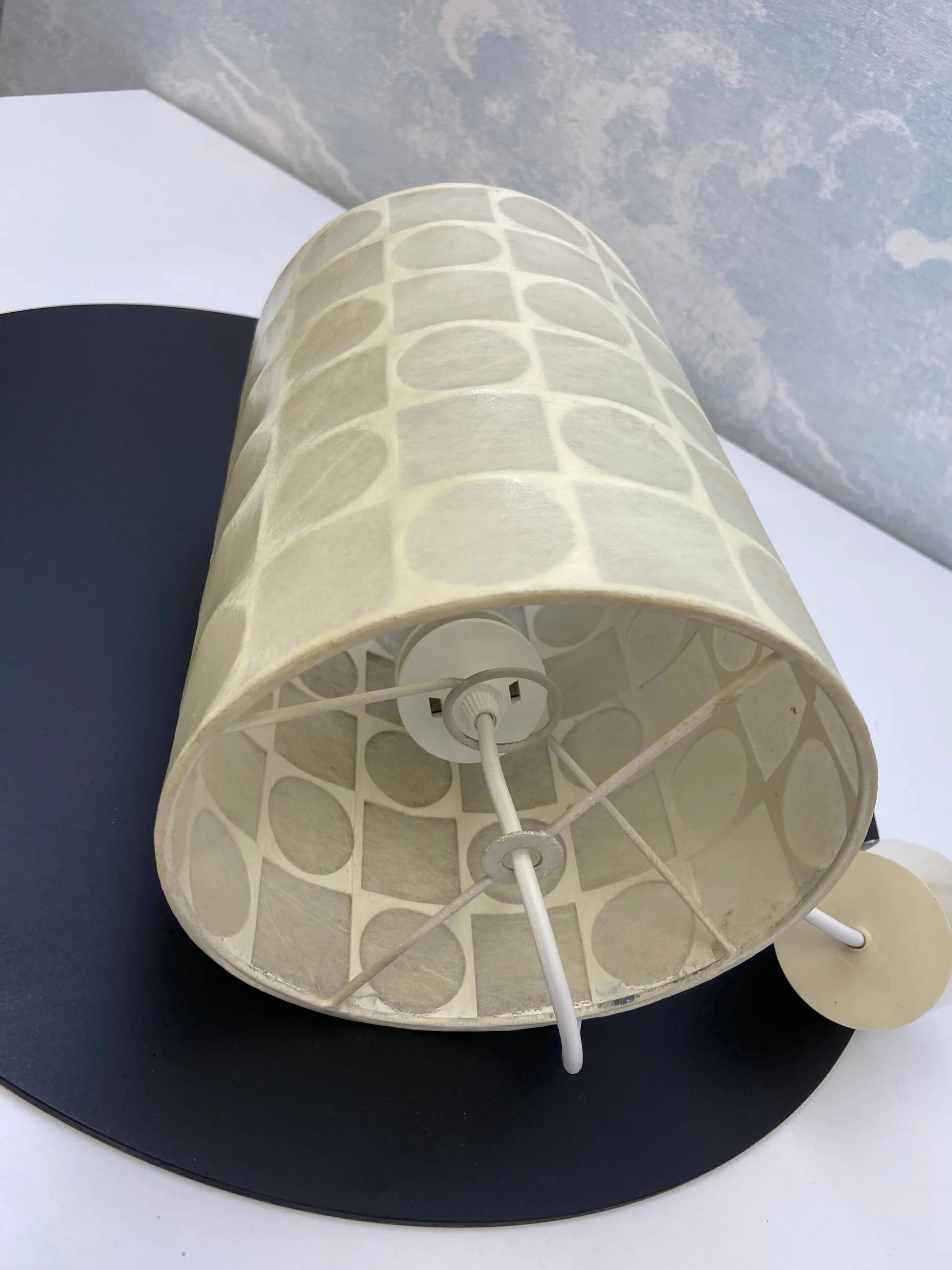 Cylindrical suspension Cocoon by Goldkant, Germany, 1960s