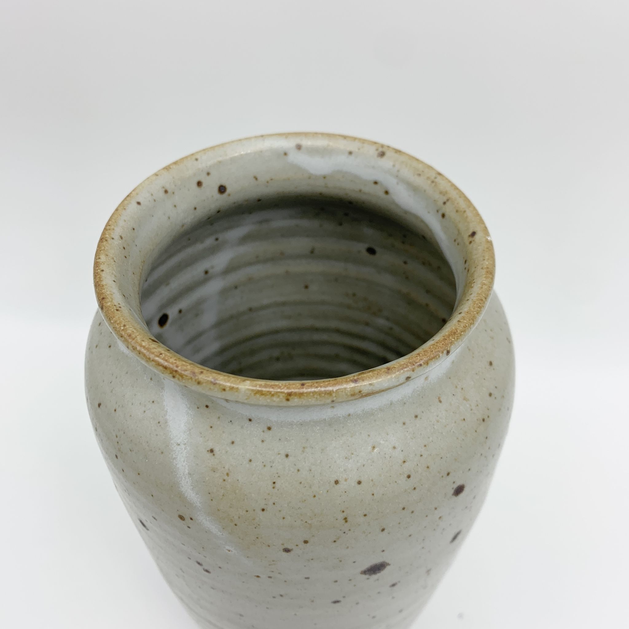 Vase en céramique gres pyrite de Guerande