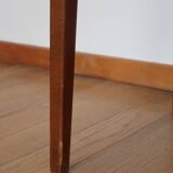 Pair of Scandinavian chairs skaï black