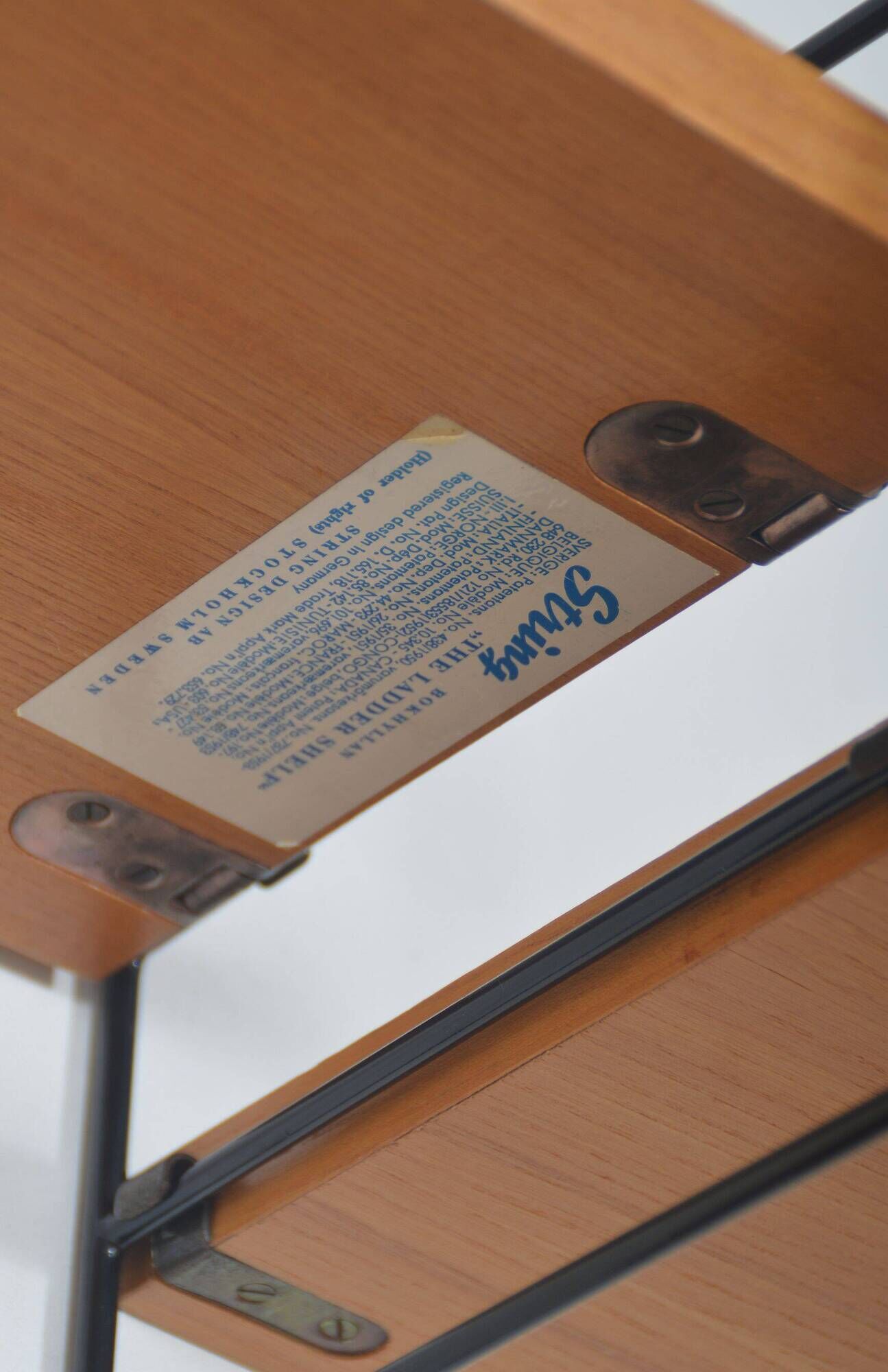 Swedish wall unit designed by Kasja & Nils Nisse Strinning, 1950s