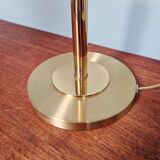Lampe de bureau articulée en laiton, Boulanger (Belgique), 1970-80