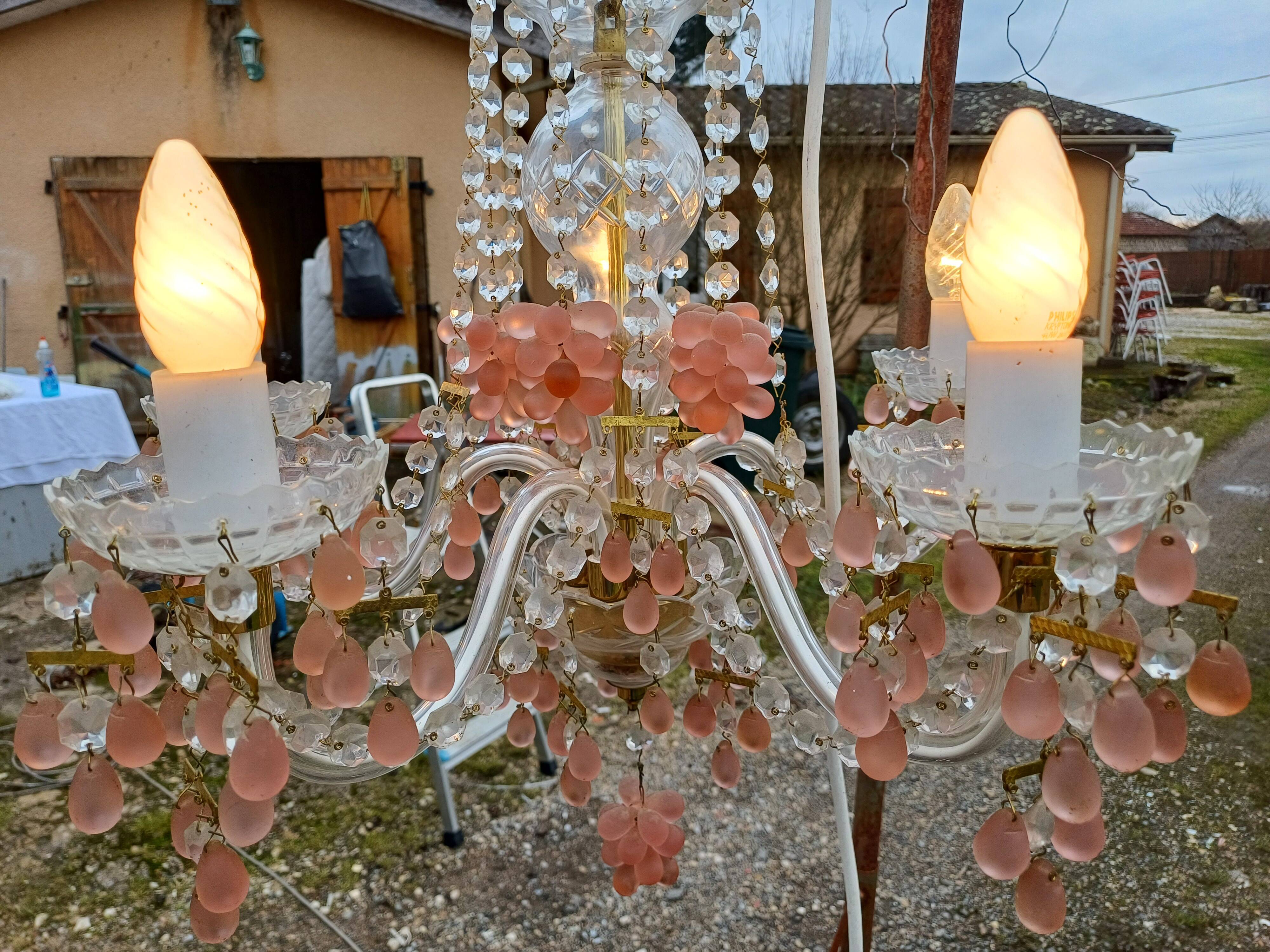 Murano Crystal Chandelier