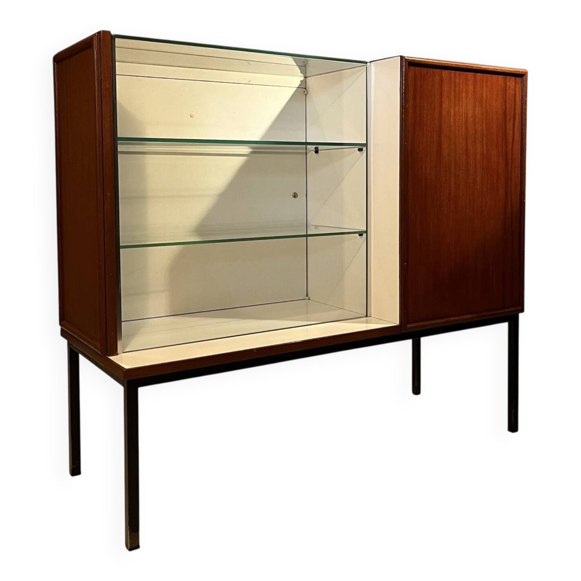 Comptoir de commerce / vitrine des années 60