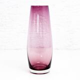 Purple vintage vase