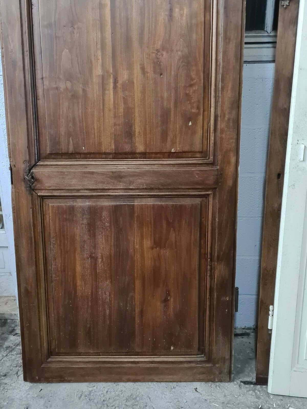 Porte de communication en peuplier