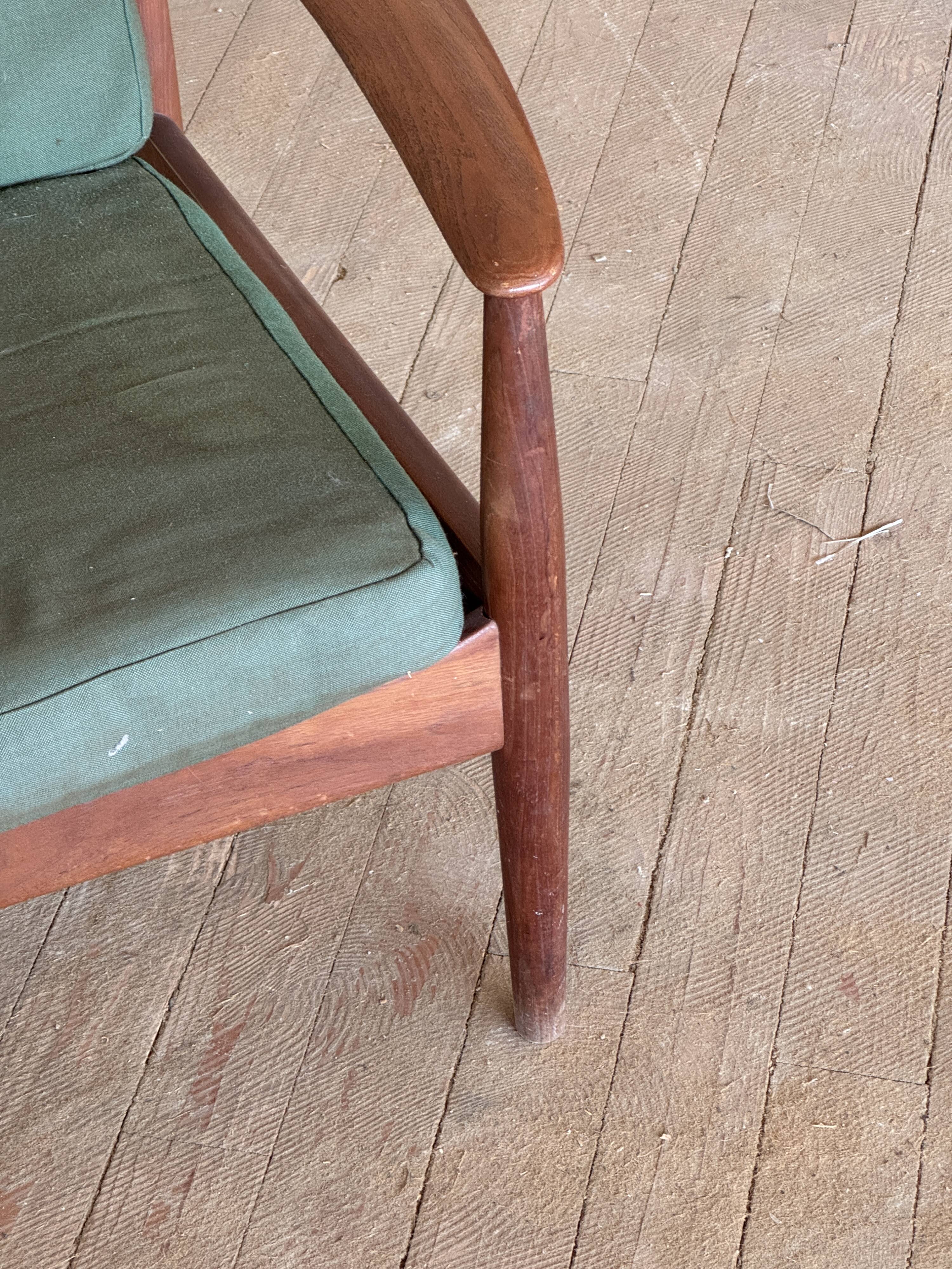 Canapé scandinave par Grete Jalk pour France & Son circa 1960