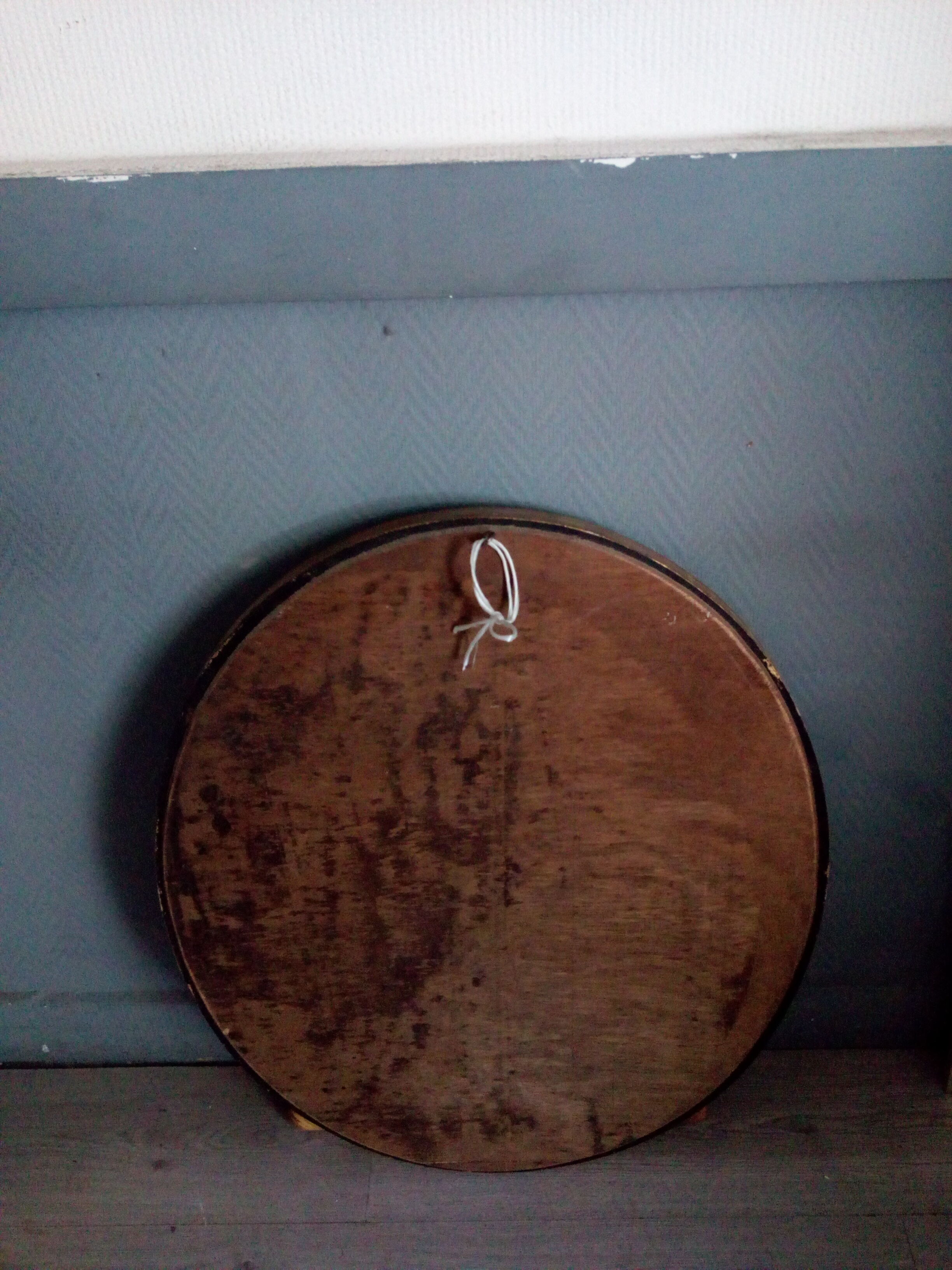 Old wooden mirror - 77x62cm