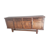 Massive wooden sideboard