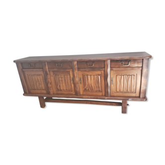 Massive wooden sideboard