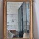 Antique rectangular mirror with mouldings 103 x 68