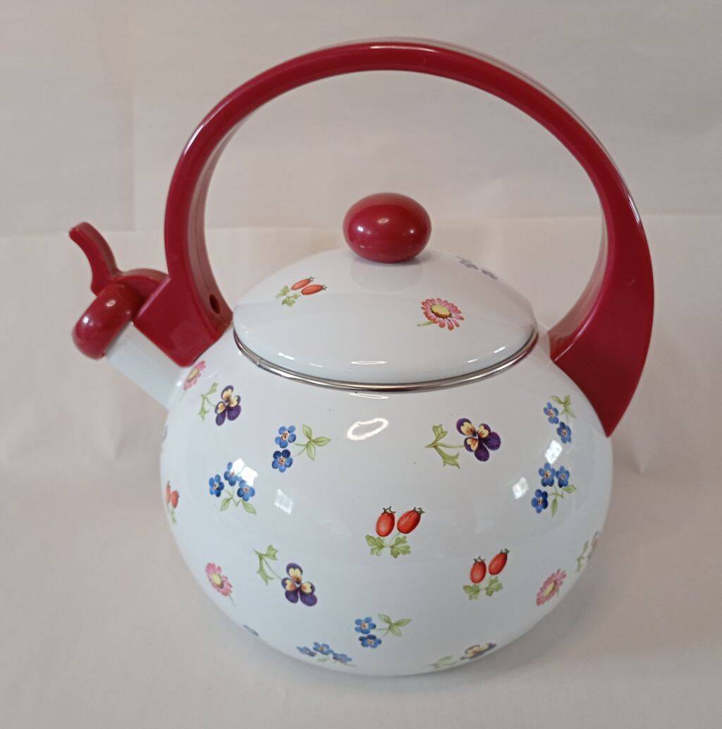 Bouilloire en émail Villeroy & Boch Petite Fleur