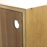 Scandinavian oak library "Öresund", Børge Mogensen, Sweden, 1960