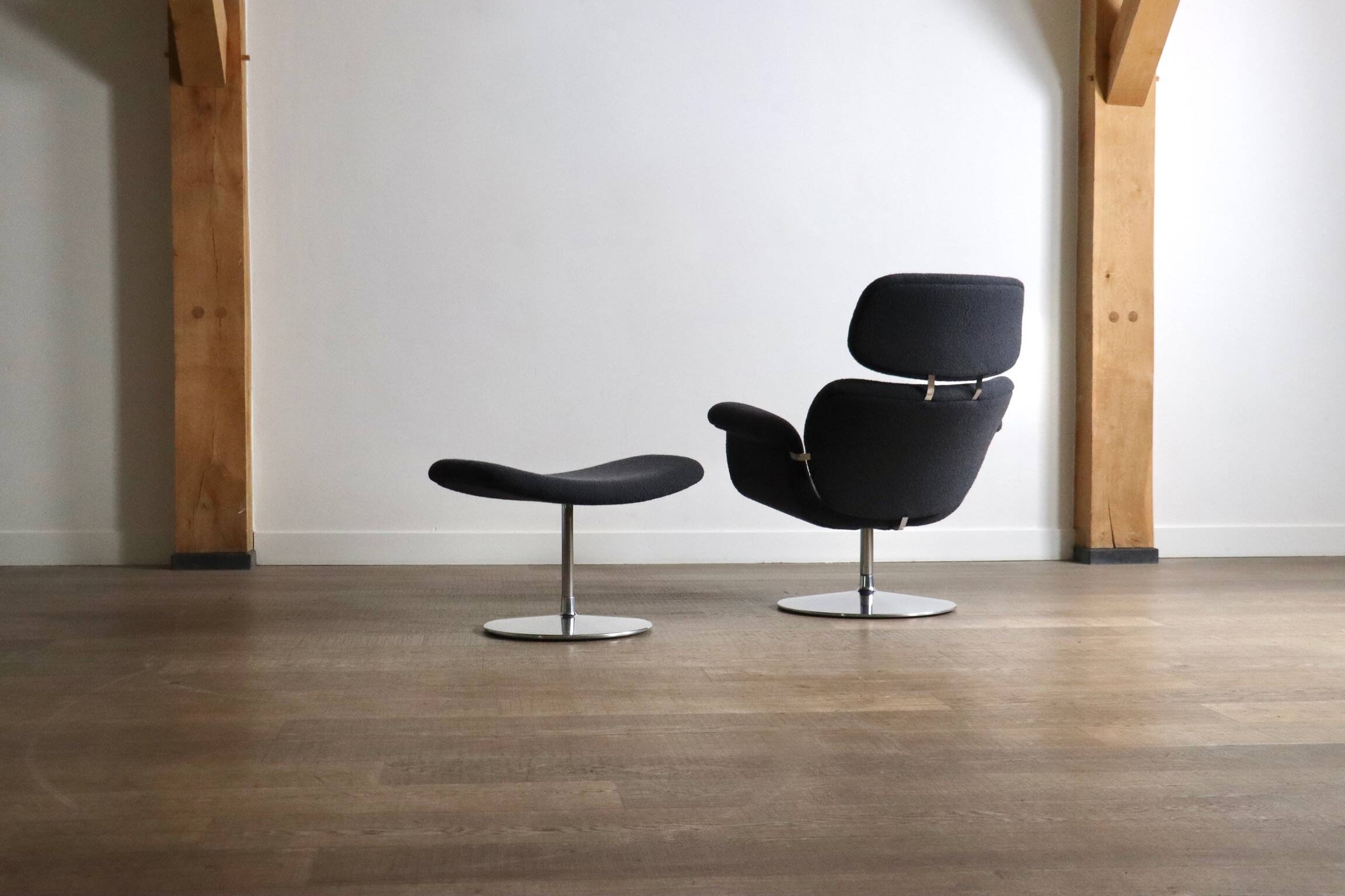 Artifort F545 Big Tulip With Ottoman By Pierre Paulin