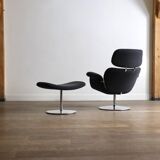 Artifort F545 Big Tulip avec ottoman par Pierre Paulin