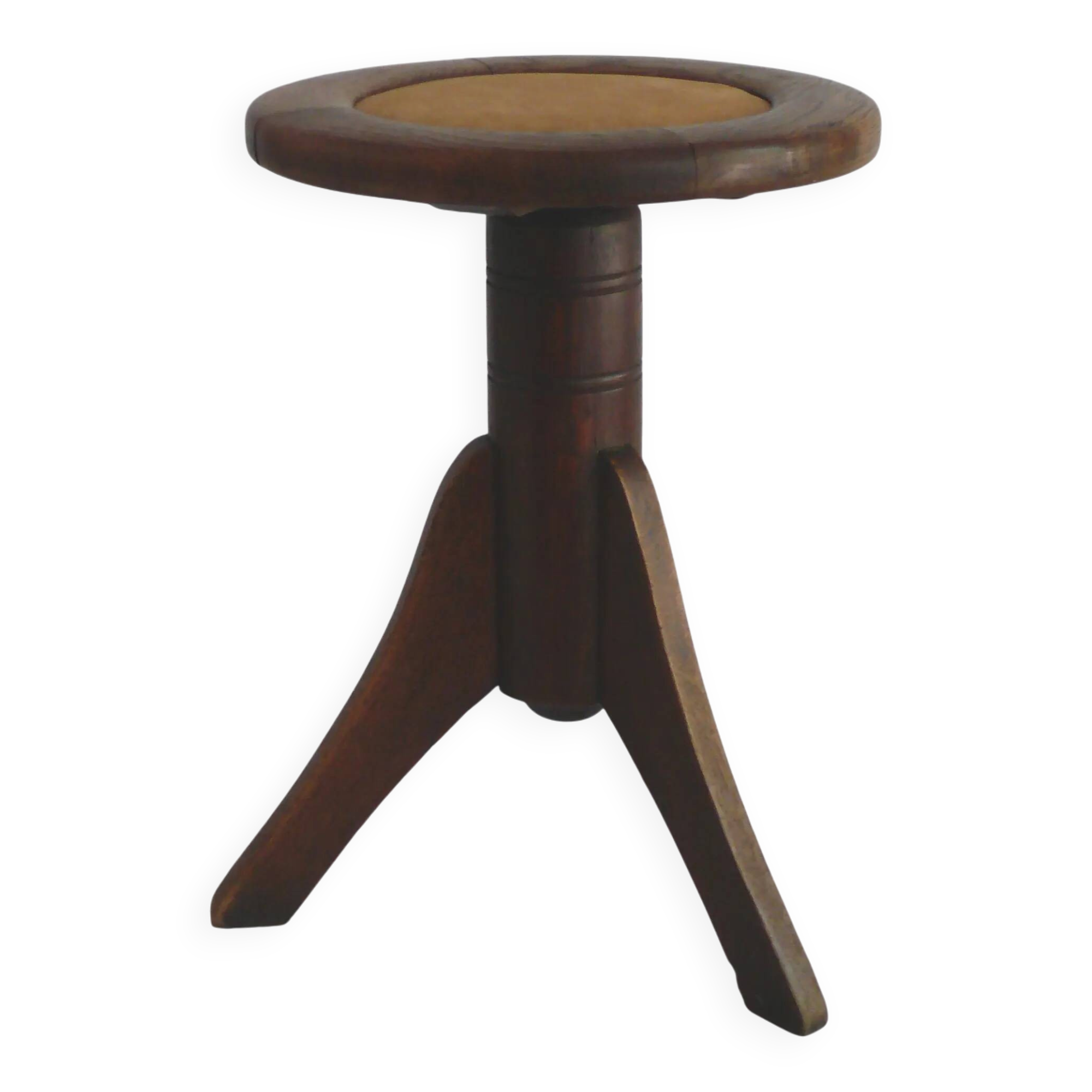 Art nouveau piano stool, swivel stool, stool - after 1920