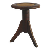 Tabouret de piano Art nouveau, tabouret pivotant, tabouret - après 1920