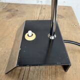 Vintage Black Table Lamp by Josef Hůrka for Napako, 1960s