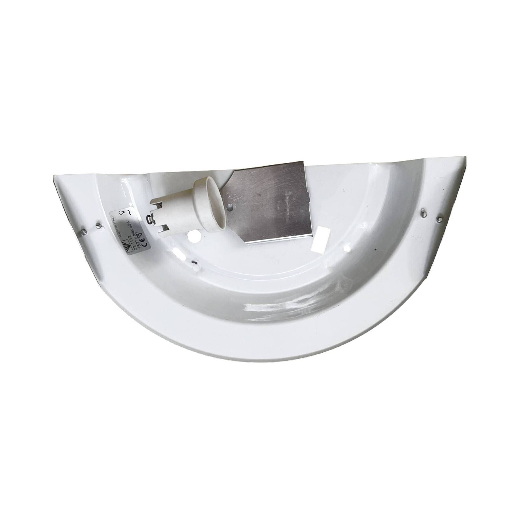 A pair of modernist wall lamps, Fabas Luce, Italy, 1980s.