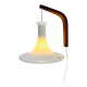 Model 491 Mandarin Wall Light In Milk Glass By Michael Bang For Holmegaard, Denmark 1980S
