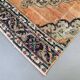 Distressed Turkish Runner 375x80 cm wool Vintage Tribal Rug