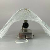 60s 70s lamp light wall lamp wall lamp ice glass space age design