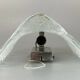 60s 70s lamp light wall lamp wall lamp ice glass space age design
